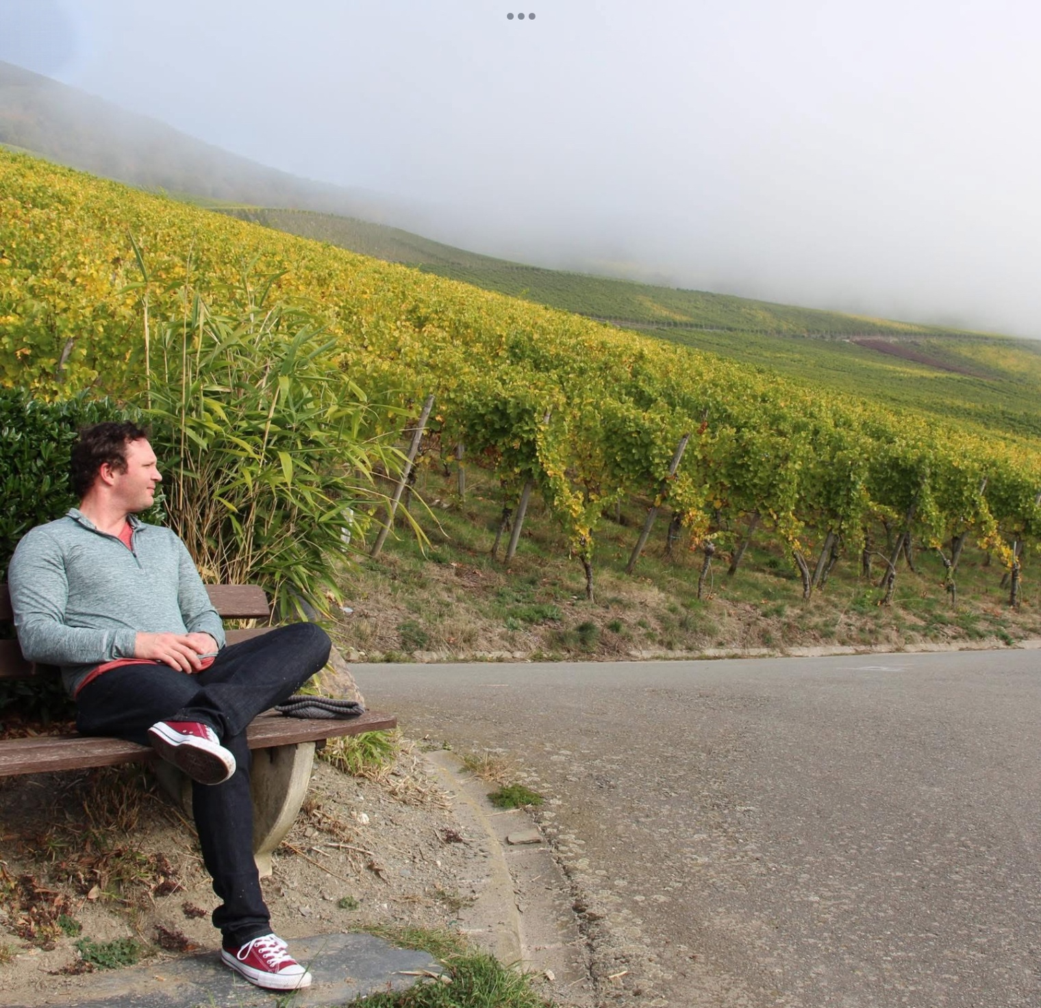 Aaron in the countryside